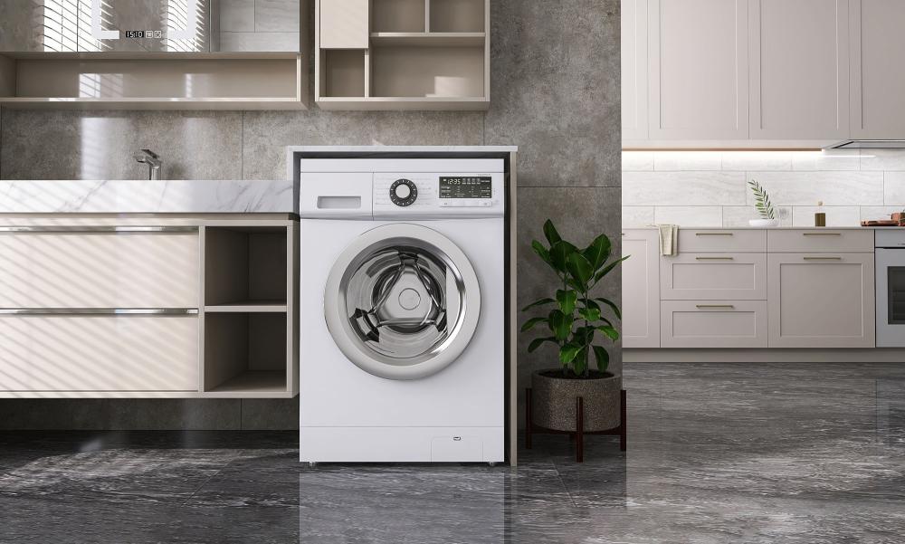 Premium washer and dryer from MVP Appliances help eliminate pet allergens like fur and dander from clothes.