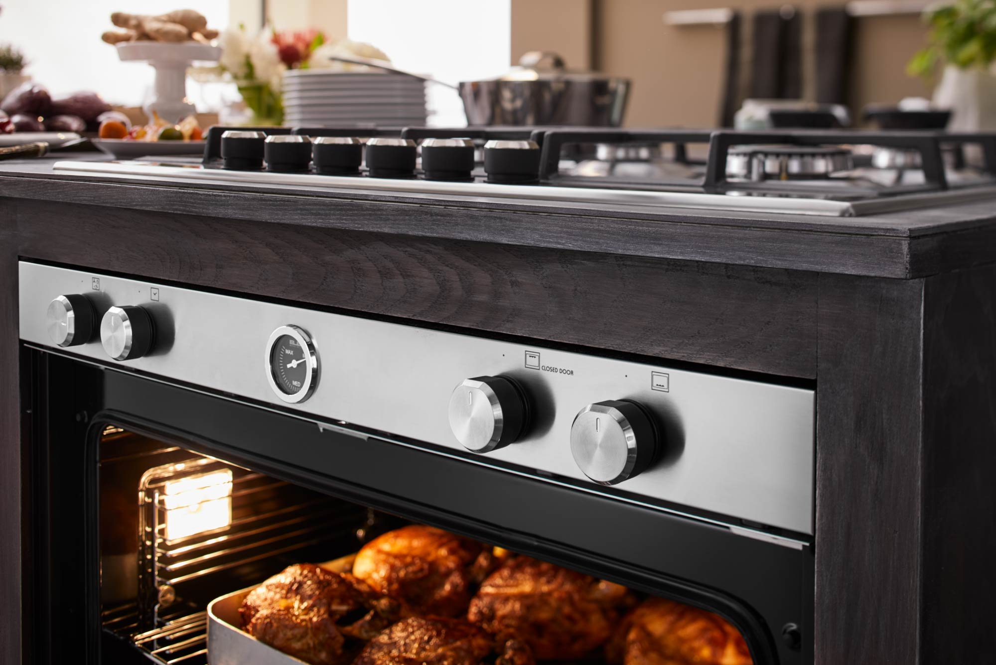 Oven-baked chicken recipe prepared with the ELIO oven by Elba