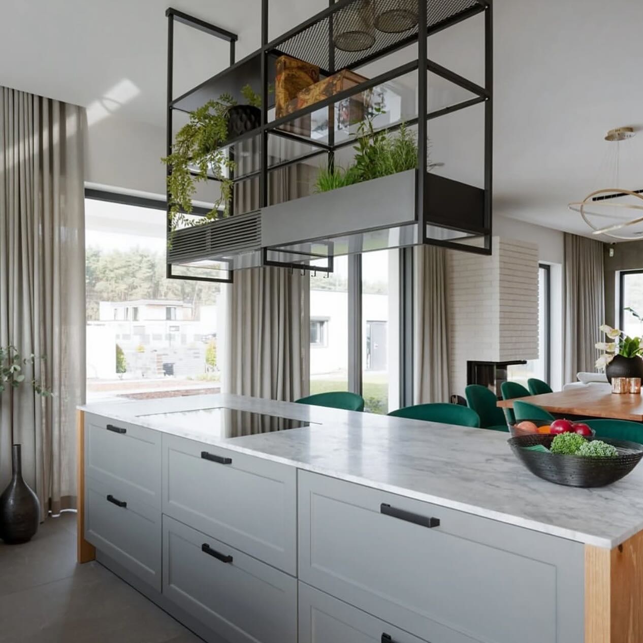 Modern kitchen setup by MVP Appliances designed for easy baking recipes for toddlers, with safe, accessible surfaces for kids.