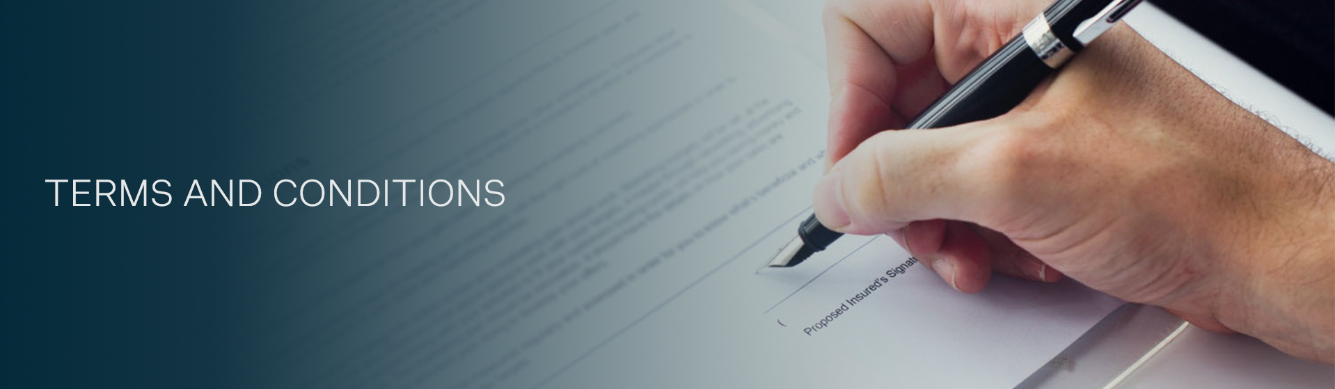 Terms And Conditions